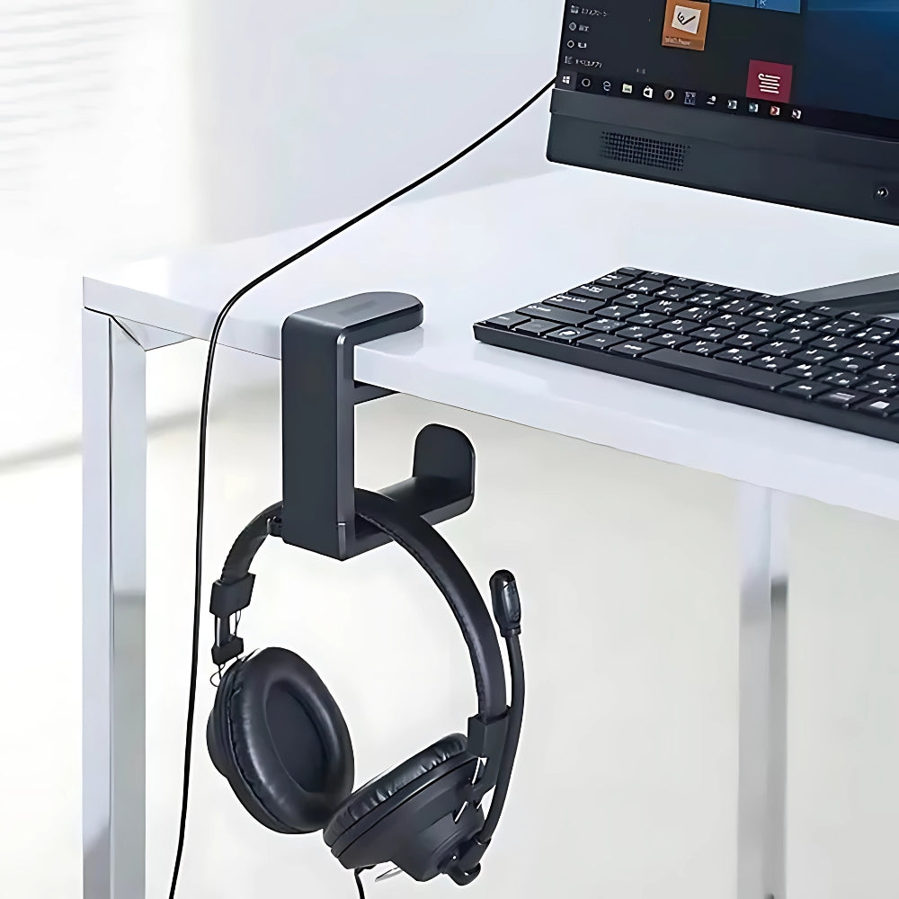 360° Rotating Headphone Holder Table Stand