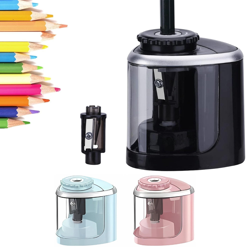 Electric Pencil Sharpener Safe Steel Blade