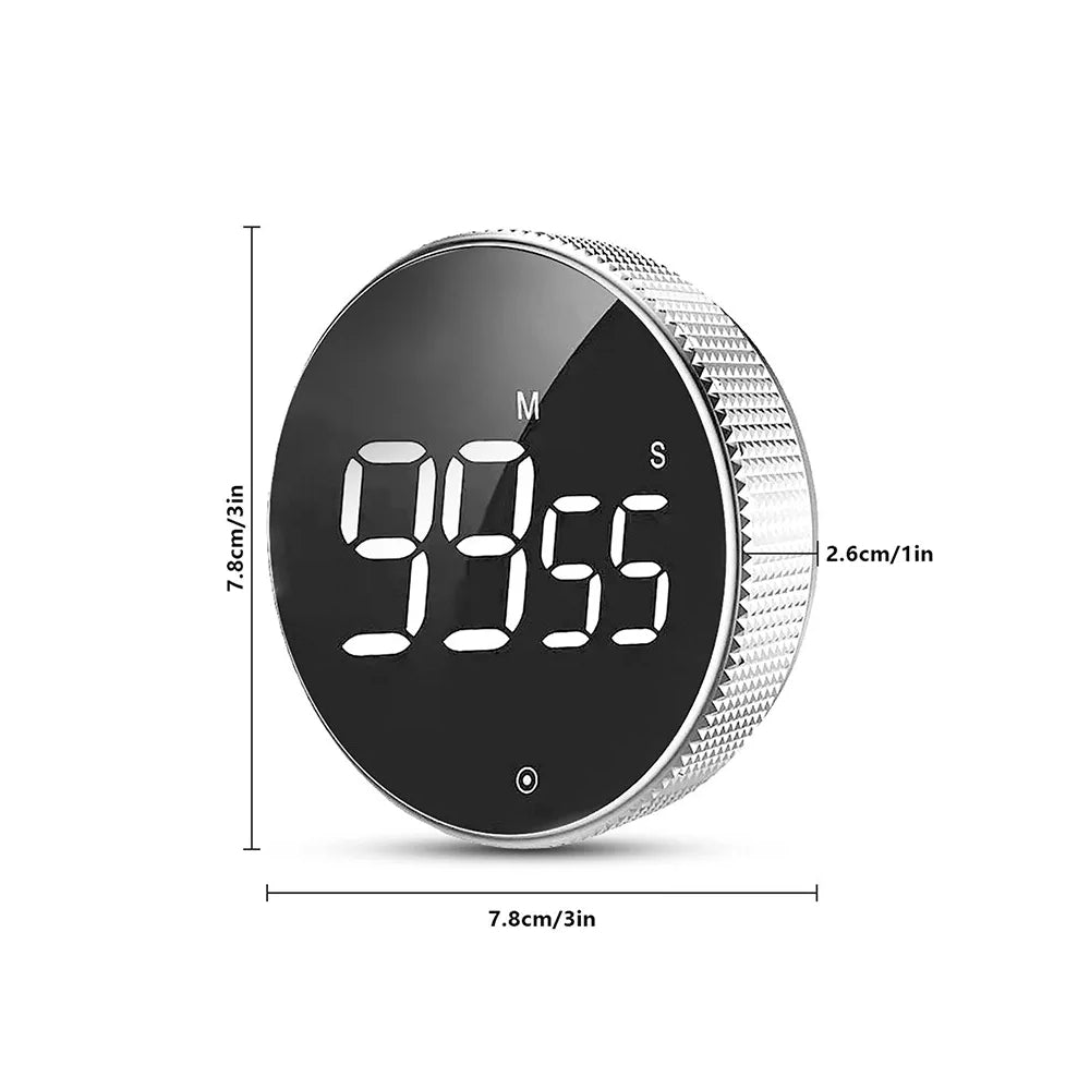 Magnetic Stopwatch LED Digital Display Timer