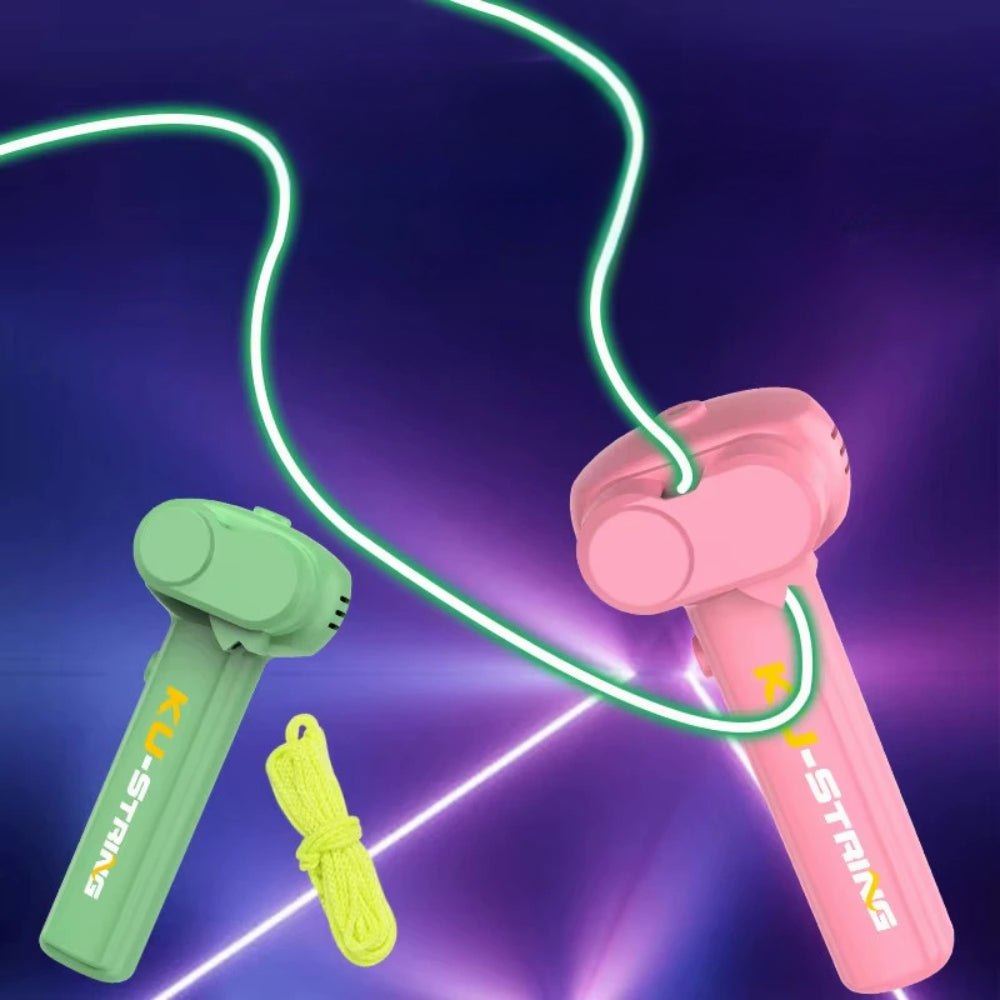 Glow in The Dark String Launcher Rope Stress Relief Toy