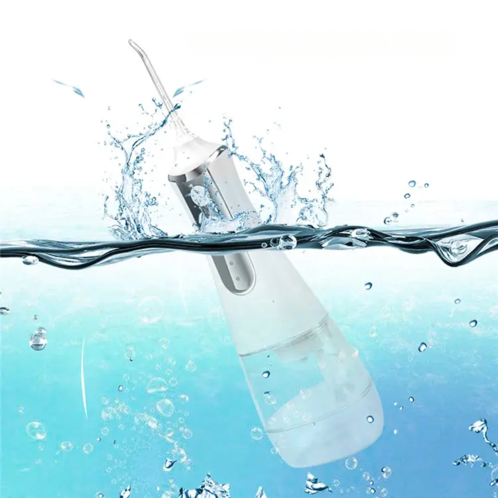 Dental Water Flosser Oral Irrigator USB Rechargeable with 3 Modes