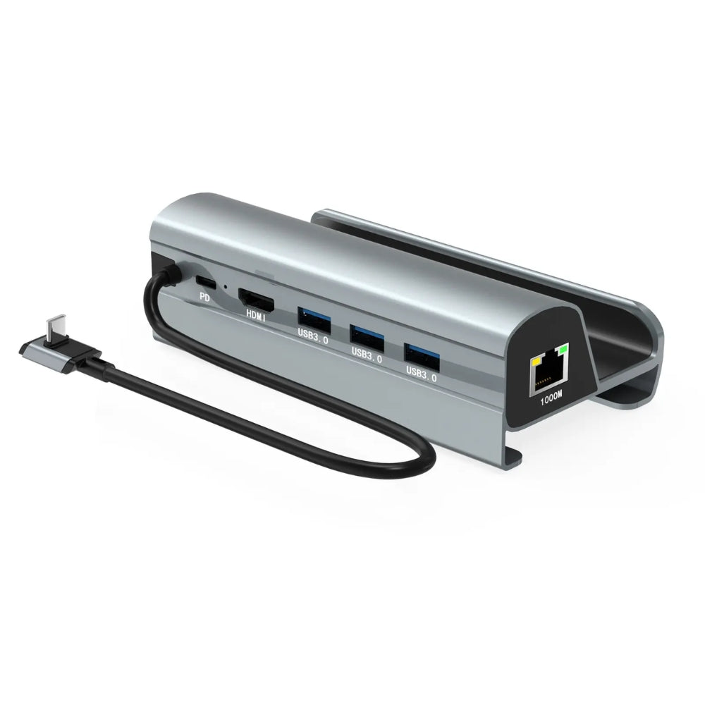 Steam Deck 6-in-1 Docking Station with HDMI 4K USB 3.0 Ethernet and 60W PD