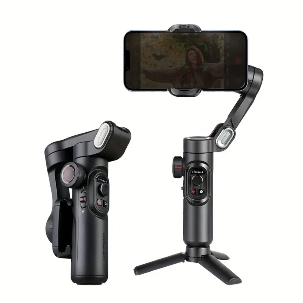 Smartphone Gimbal Stabilizer 3 Axis Handheld for iPhone & Android