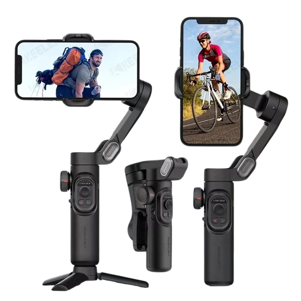 Smartphone Gimbal Stabilizer 3 Axis Handheld for iPhone & Android