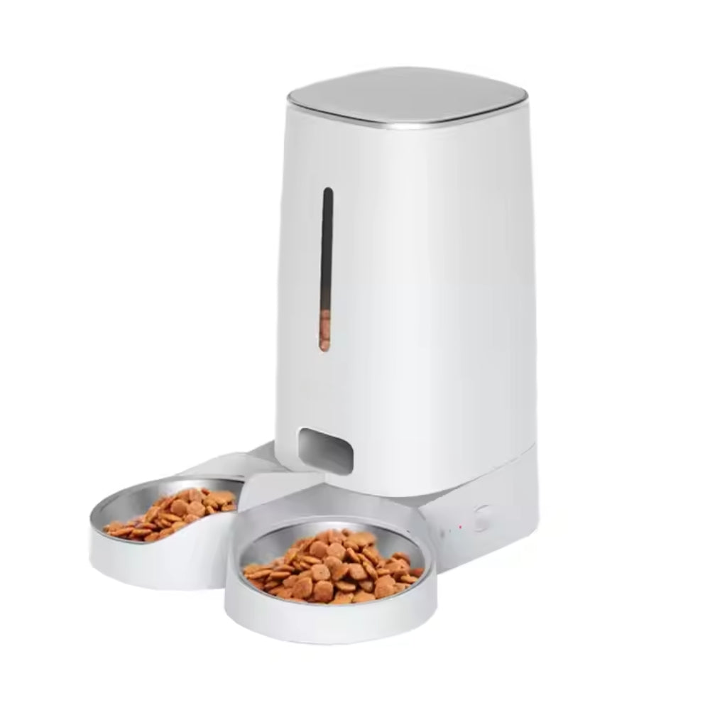 WiFi Automatic Cat Feeder with APP Control 4L Food Dispenser