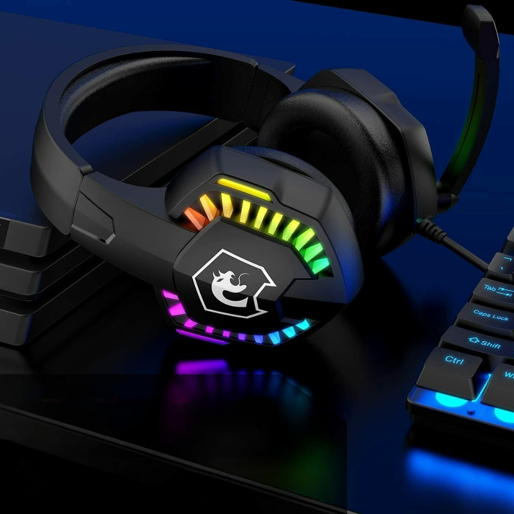 4-IN-1 Gaming Keyboard Mouse Headset and Mouse Pad Combo