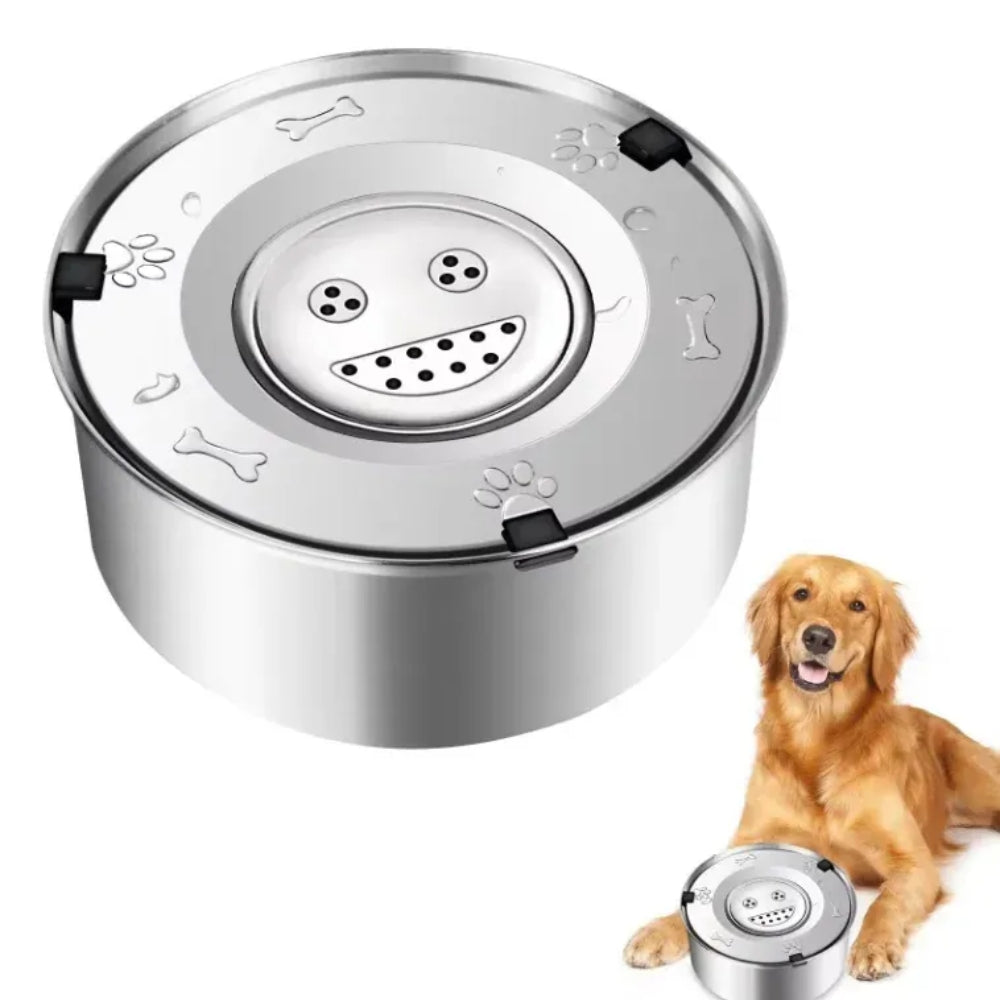 No Spill Dog Water Bowl Anti Splash Non Slip Feeder