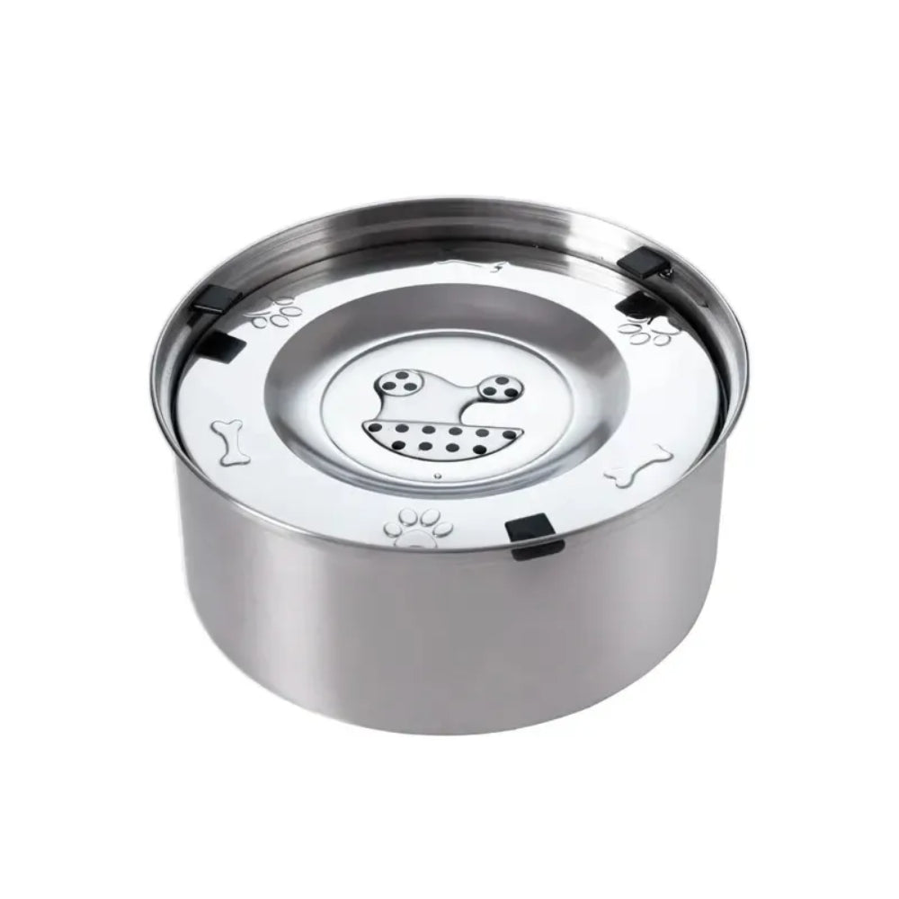 No Spill Dog Water Bowl Anti Splash Non Slip Feeder