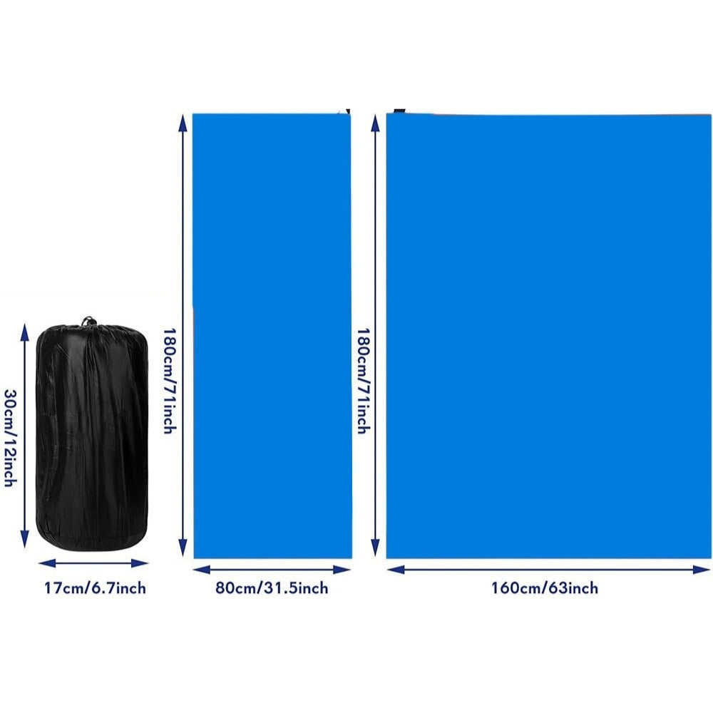 Ultra-Light Portable Fleece Sleeping Bag Liner for Outdoor Camping