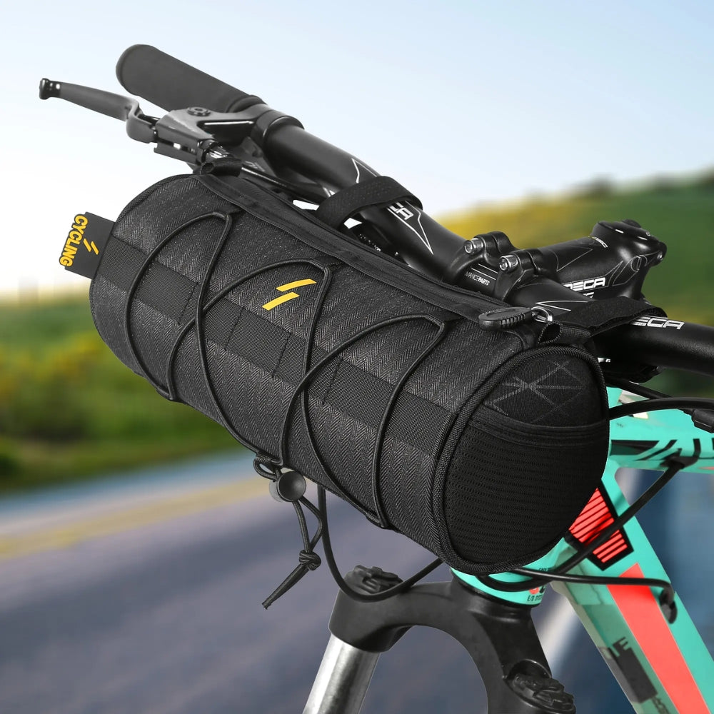 Handlebar Bag Multifunction Bicycle Frame Pannier and Shoulder Bag