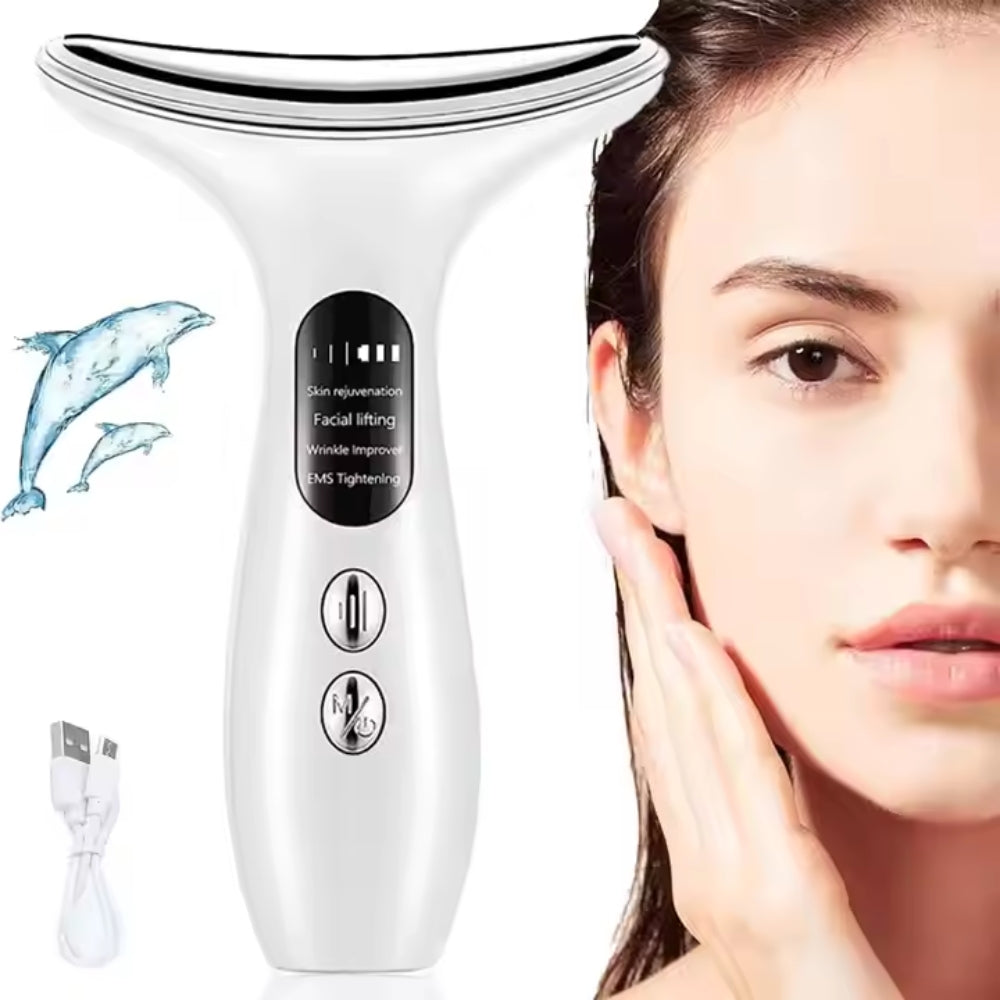 Neck and Face LED Photon Therapy Skin Tightening Anti-Wrinkle Device
