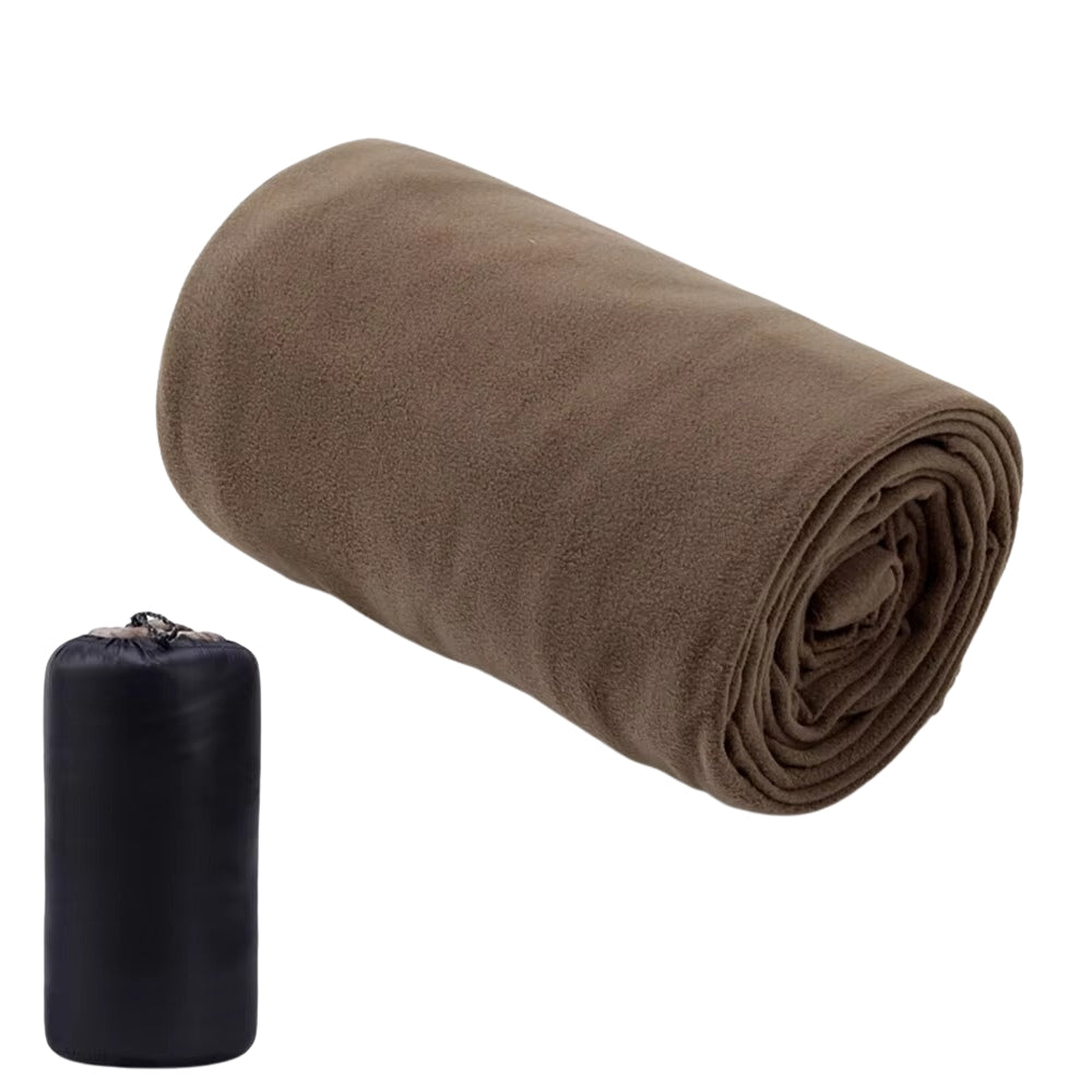 Ultra-Light Portable Fleece Sleeping Bag Liner for Outdoor Camping