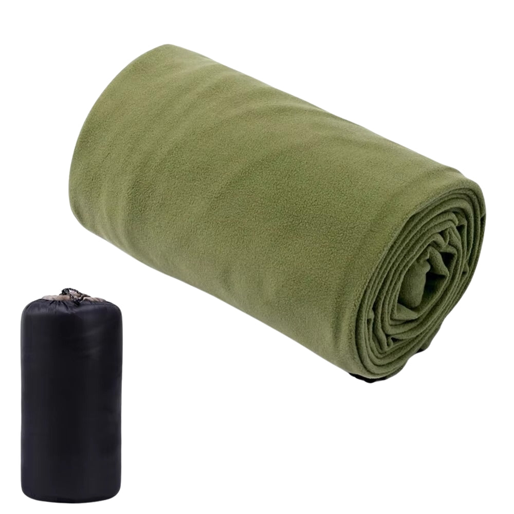 Ultra-Light Portable Fleece Sleeping Bag Liner for Outdoor Camping