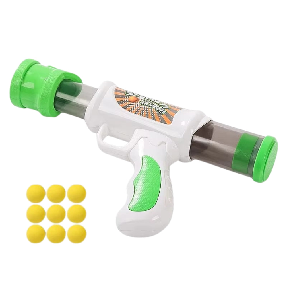 Interactive Cat Toy Shooter with Plush Ball for Training and Play