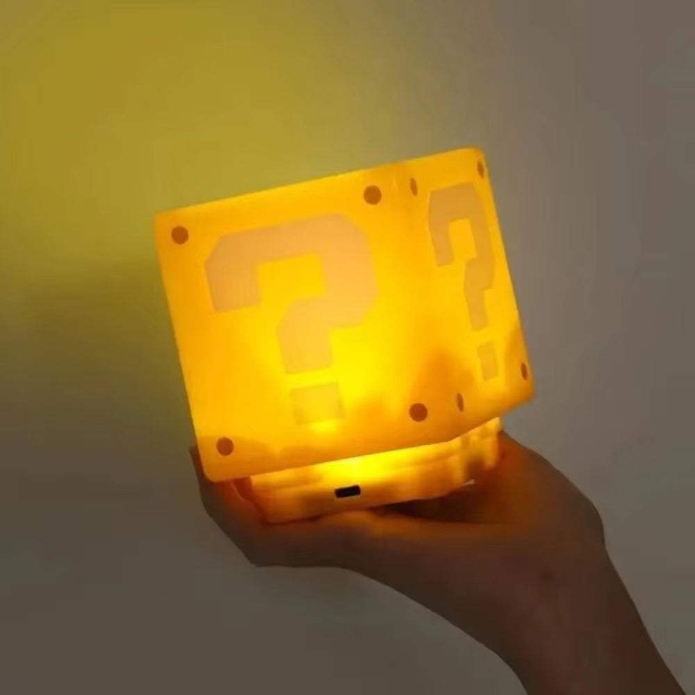 LED Question Mark Night Light with Music and USB Charging