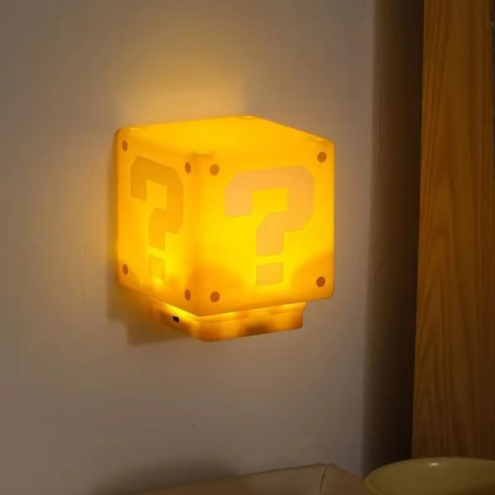 LED Question Mark Night Light with Music and USB Charging