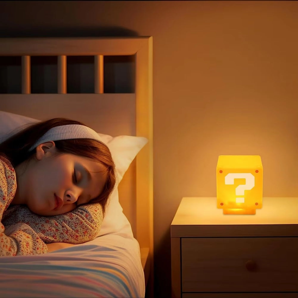 LED Question Mark Night Light with Music and USB Charging