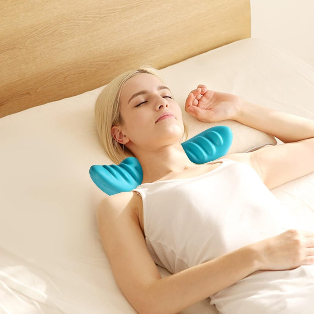 Neck and Shoulder Relaxer Cervical Traction Massage Pillow