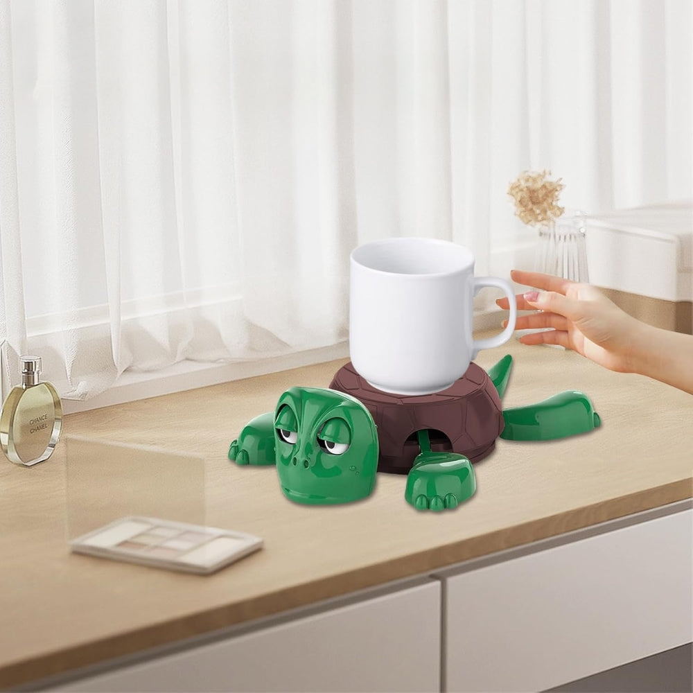 Panicked Turtle 3D Printed Funny Coaster Insulation Cup Pad Mug Holder