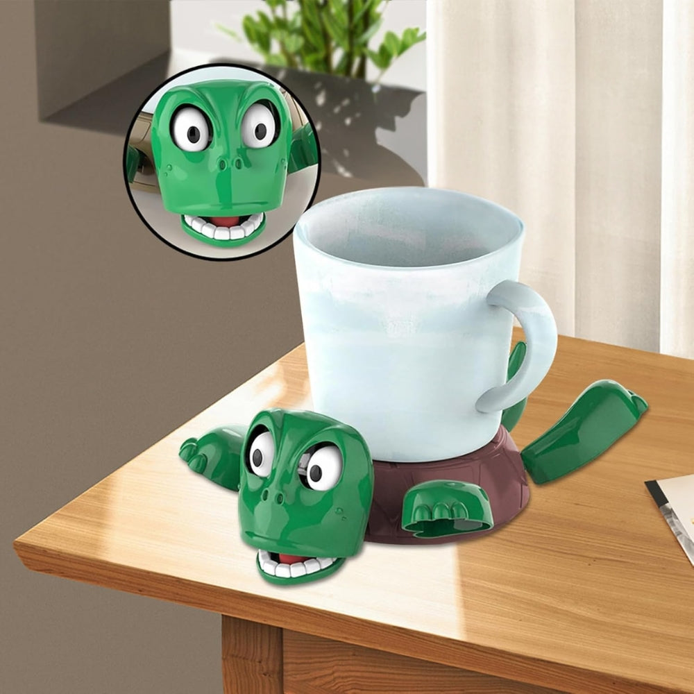 Panicked Turtle 3D Printed Funny Coaster Insulation Cup Pad Mug Holder