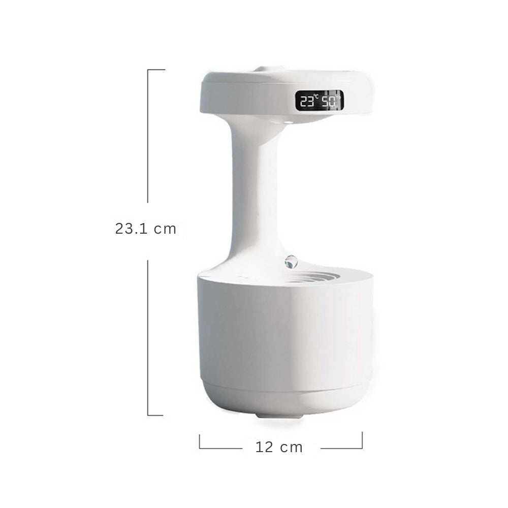Anti-Gravity 800ml Quiet Desktop Humidifier Air Purifier