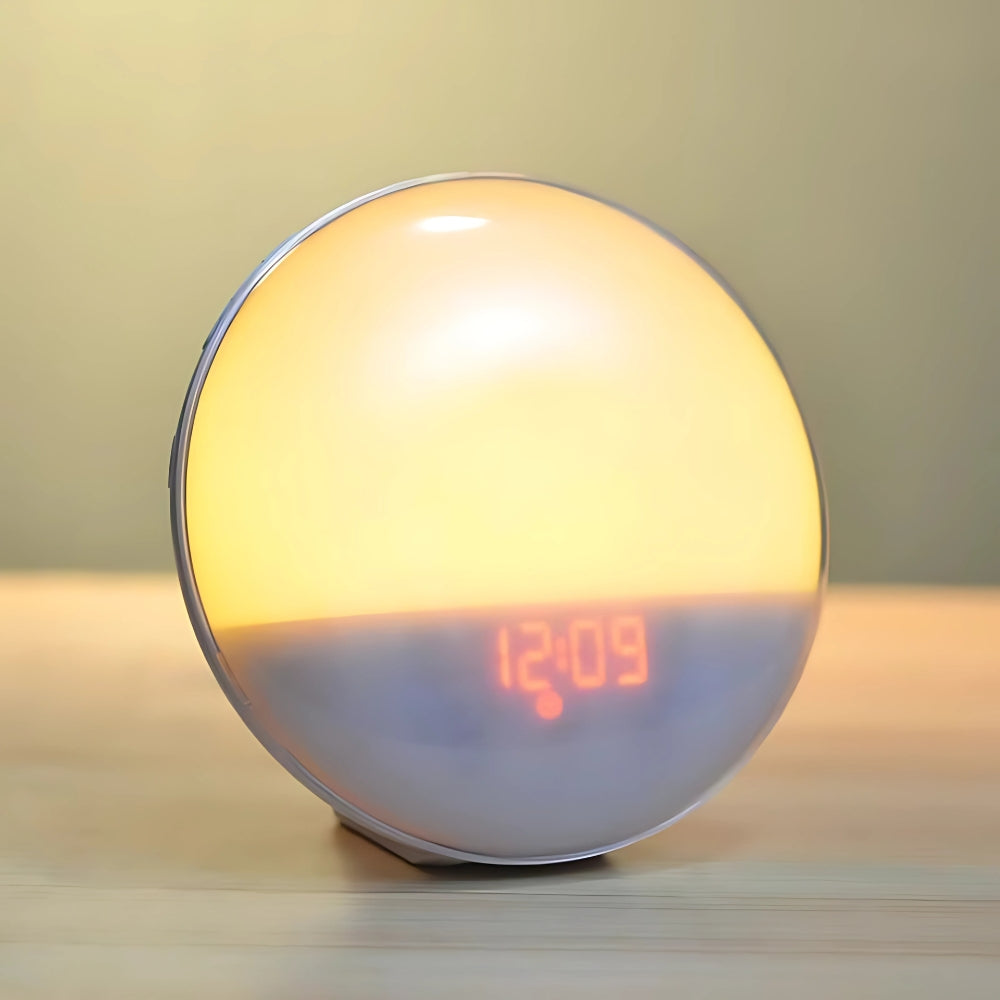 Wake Up Light Alarm Clock with Sunrise Simulation and Dual Alarms