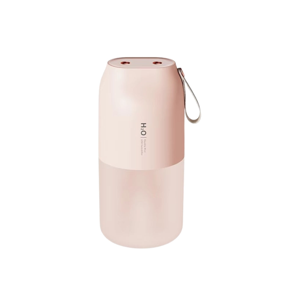 Portable Double Mist Air Humidifier with USB Rechargeable Battery