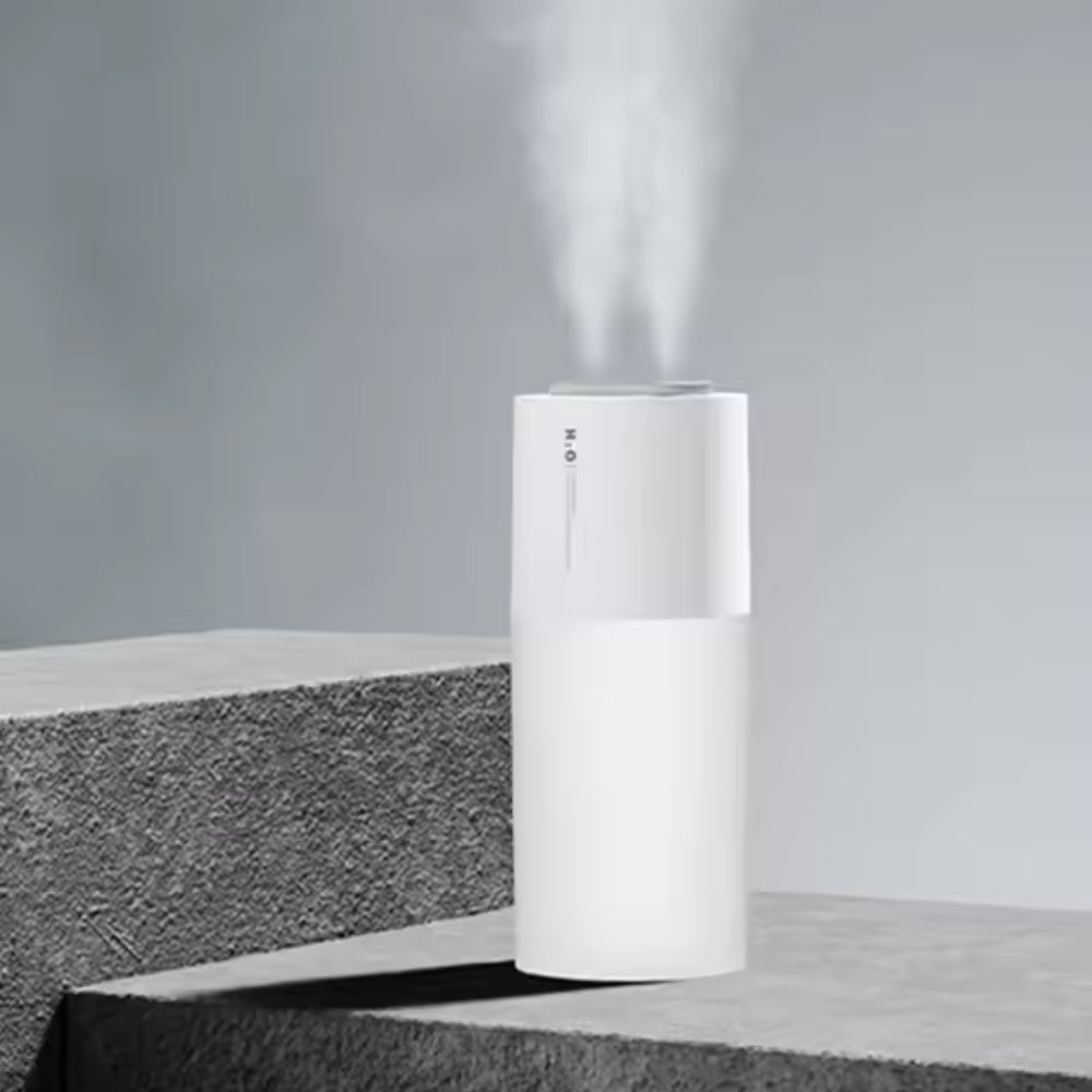 Portable Double Mist Air Humidifier with USB Rechargeable Battery