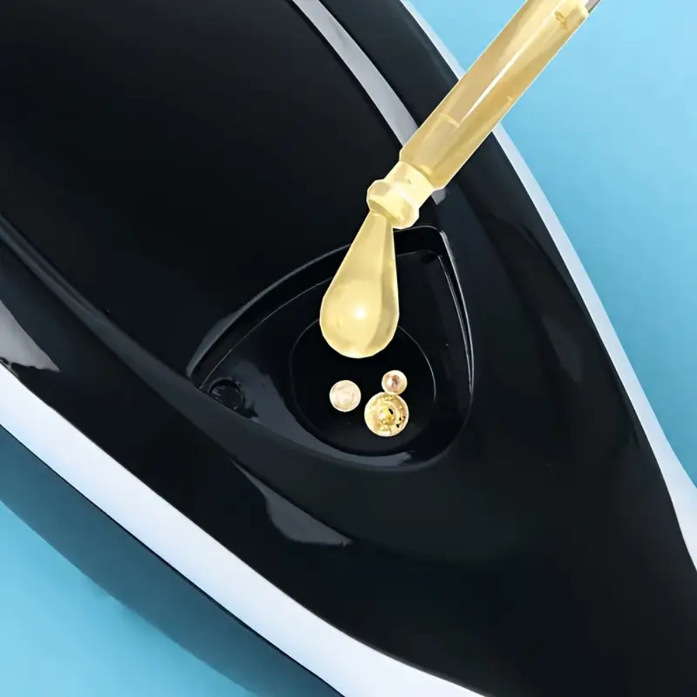 Electric Scalp Massager Comb with LED and Hair Growth Spray Function