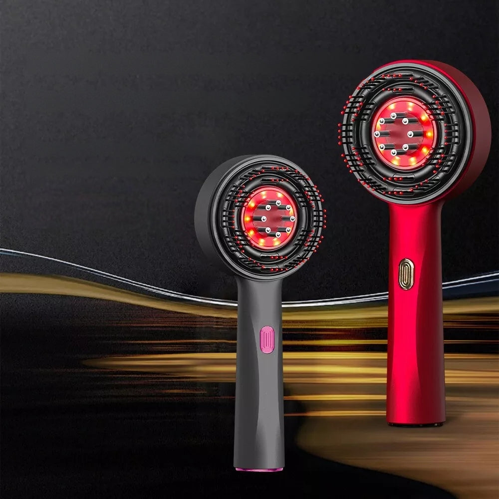 Electric Vibration Massage Comb for Hair Growth and Scalp Care