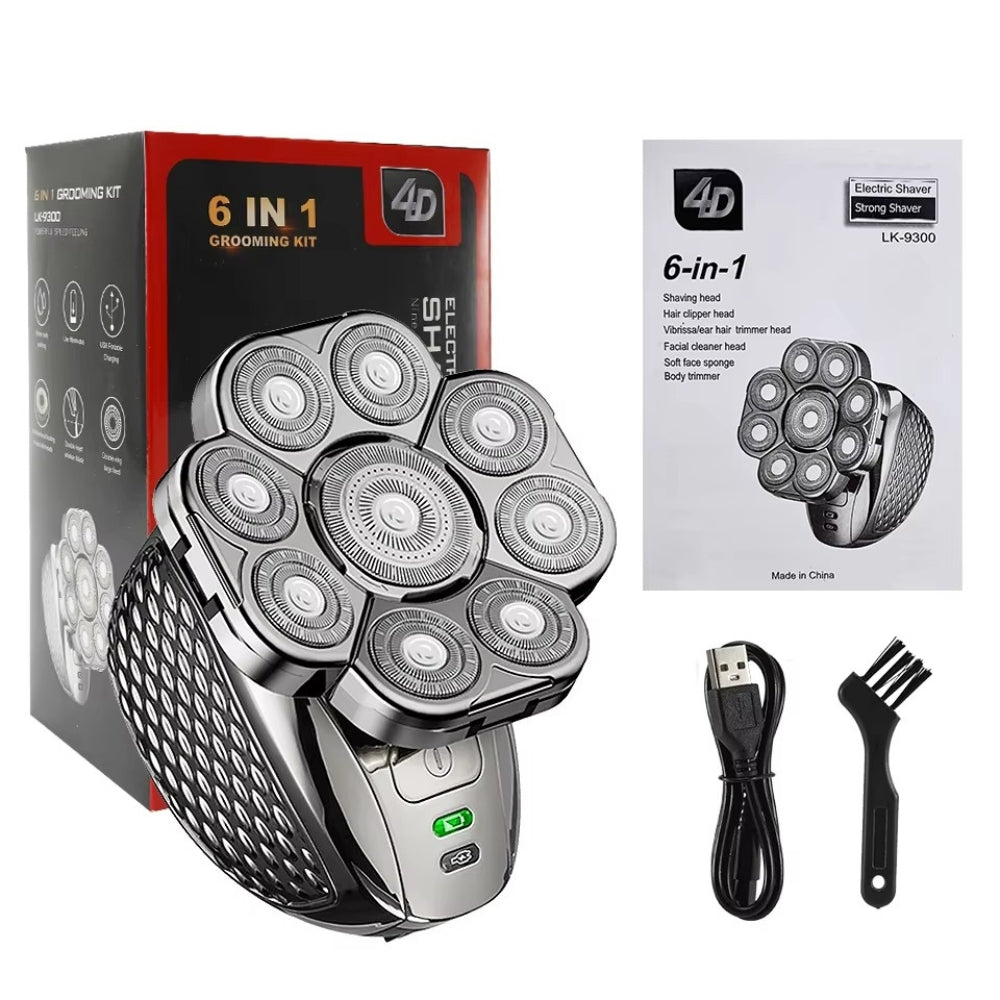 Grooming Kits Men Hair Beard Trimmer Electric Shaving Machine - Rechargeable