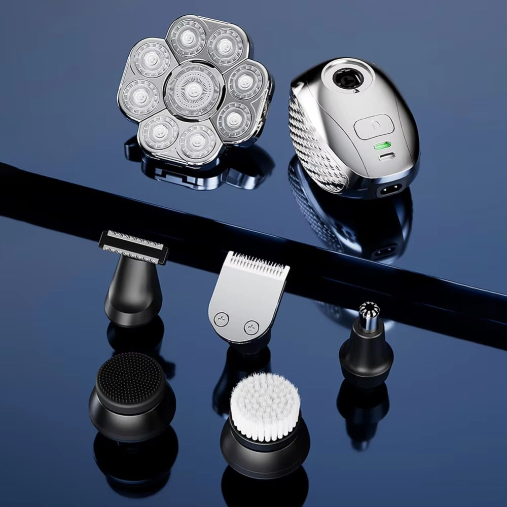 Grooming Kits Men Hair Beard Trimmer Electric Shaving Machine - Rechargeable