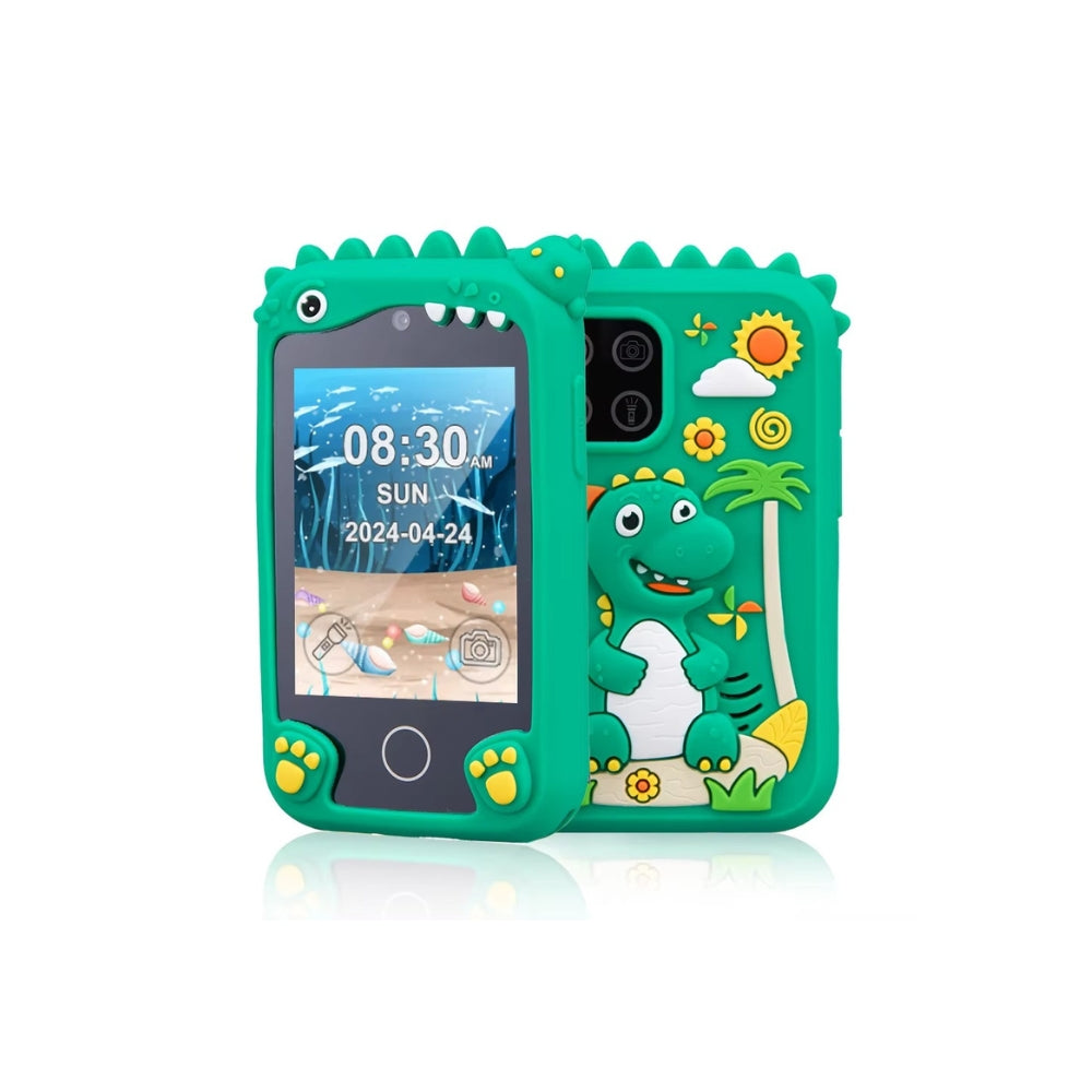 Kids Smart Learning Phone Toy with Music Player and Selfie Camera