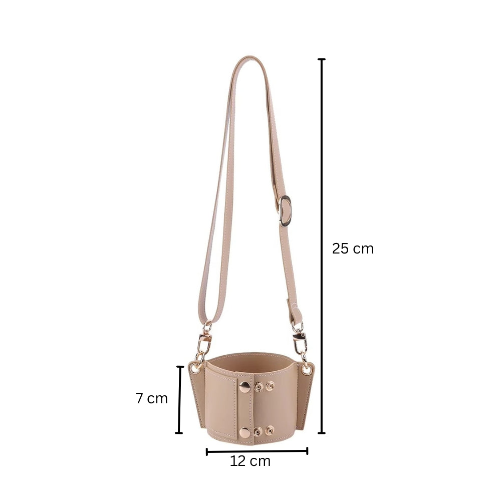 Water Bottle Holder with Adjustable Strap for Stanley Tumblers