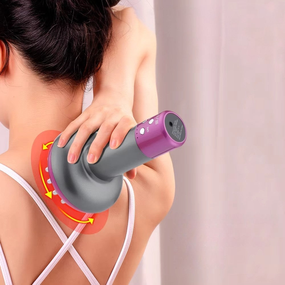 Rechargeable Guasha Massager with Heating and Body Shaping Function