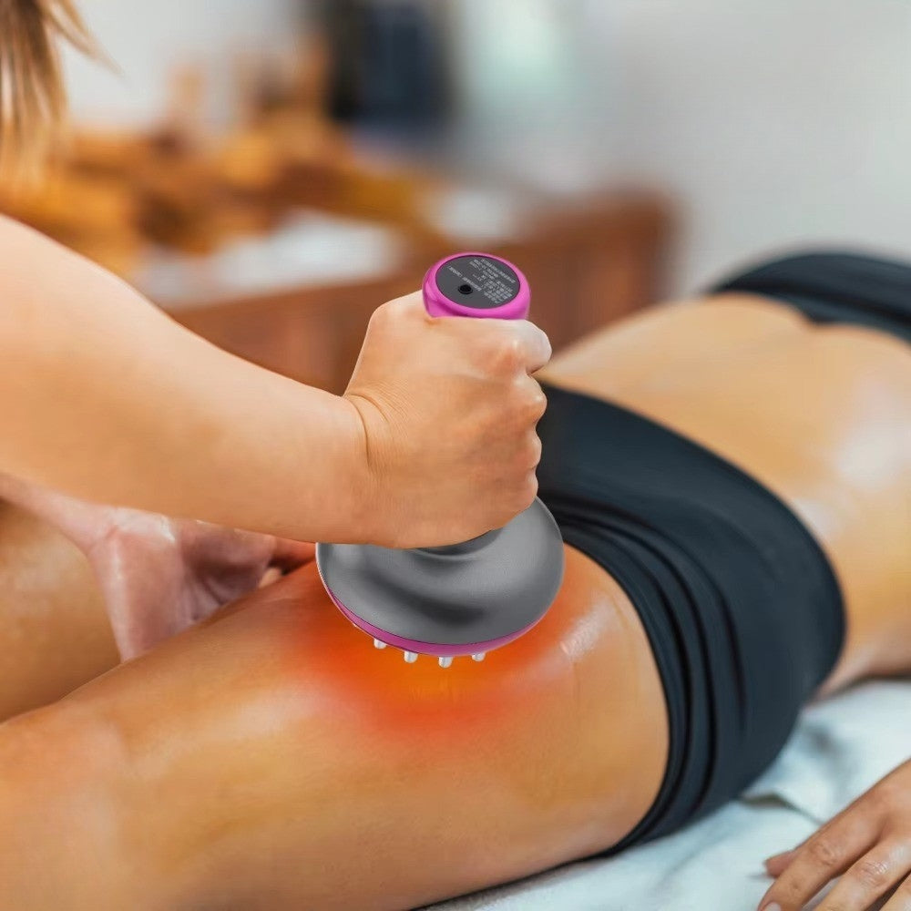 Rechargeable Guasha Massager with Heating and Body Shaping Function