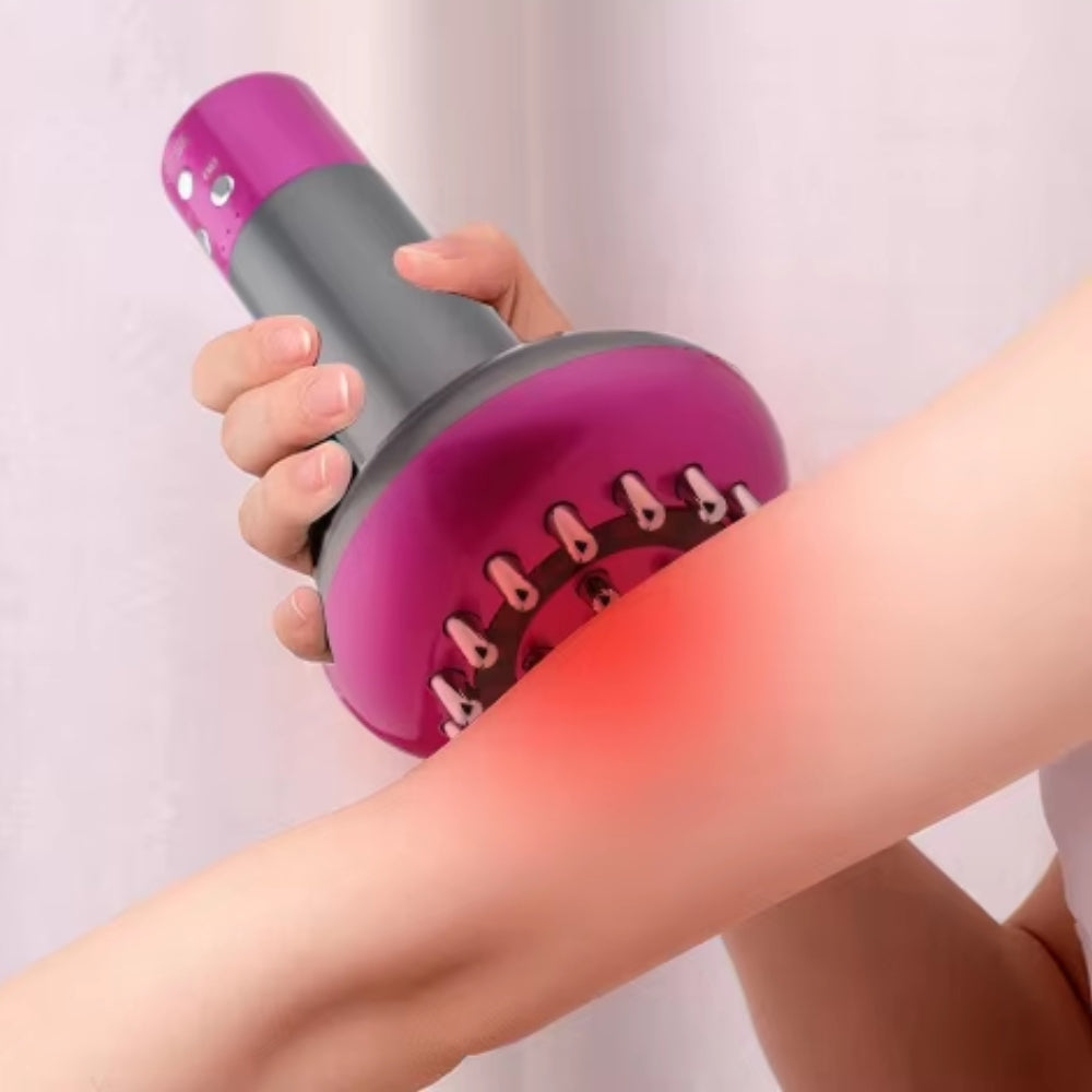 Rechargeable Guasha Massager with Heating and Body Shaping Function