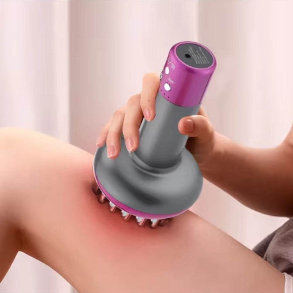 Rechargeable Guasha Massager with Heating and Body Shaping Function