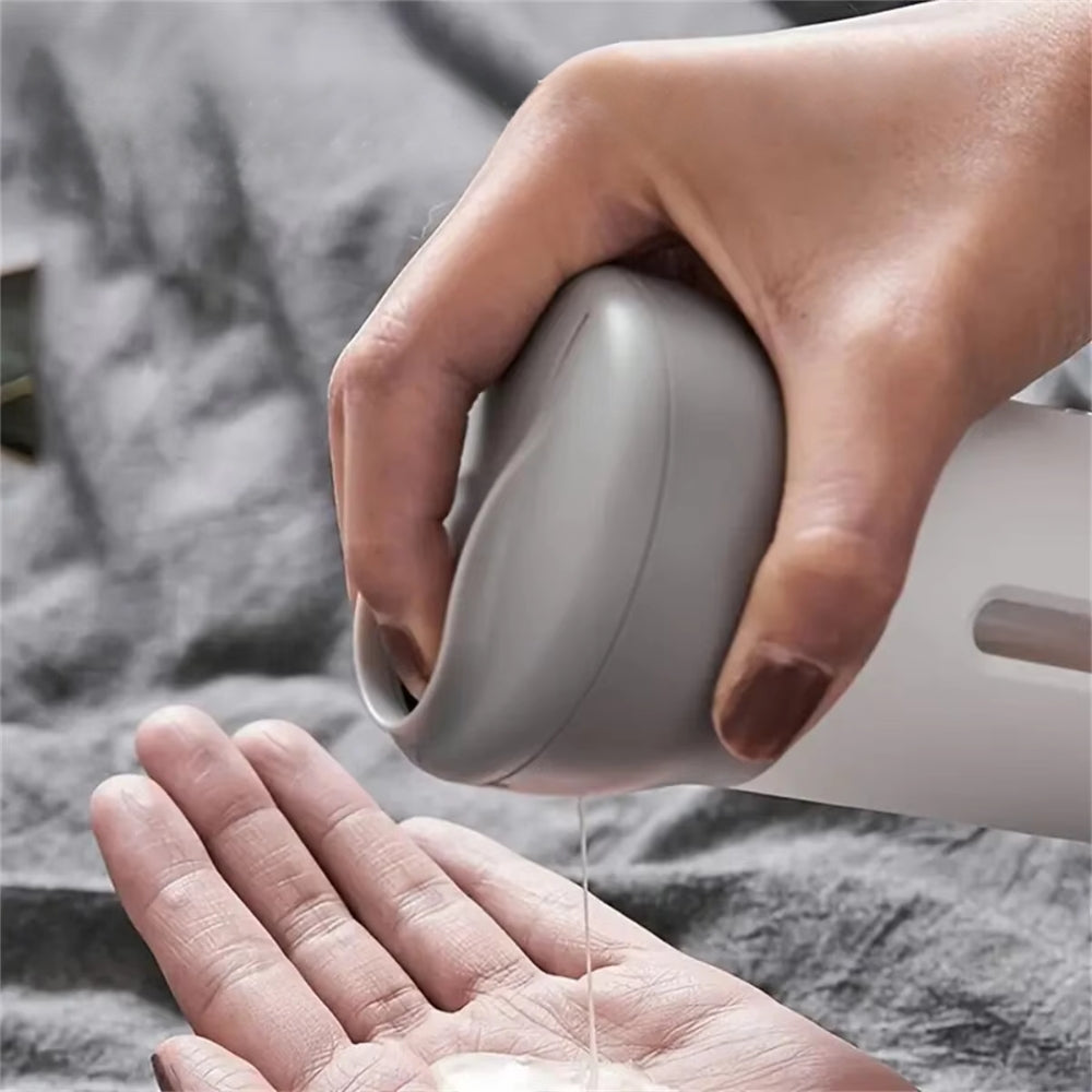 4 in 1 Portable Refillable Travel Liquid Dispenser Bottle for Shampoo Lotion and Perfume