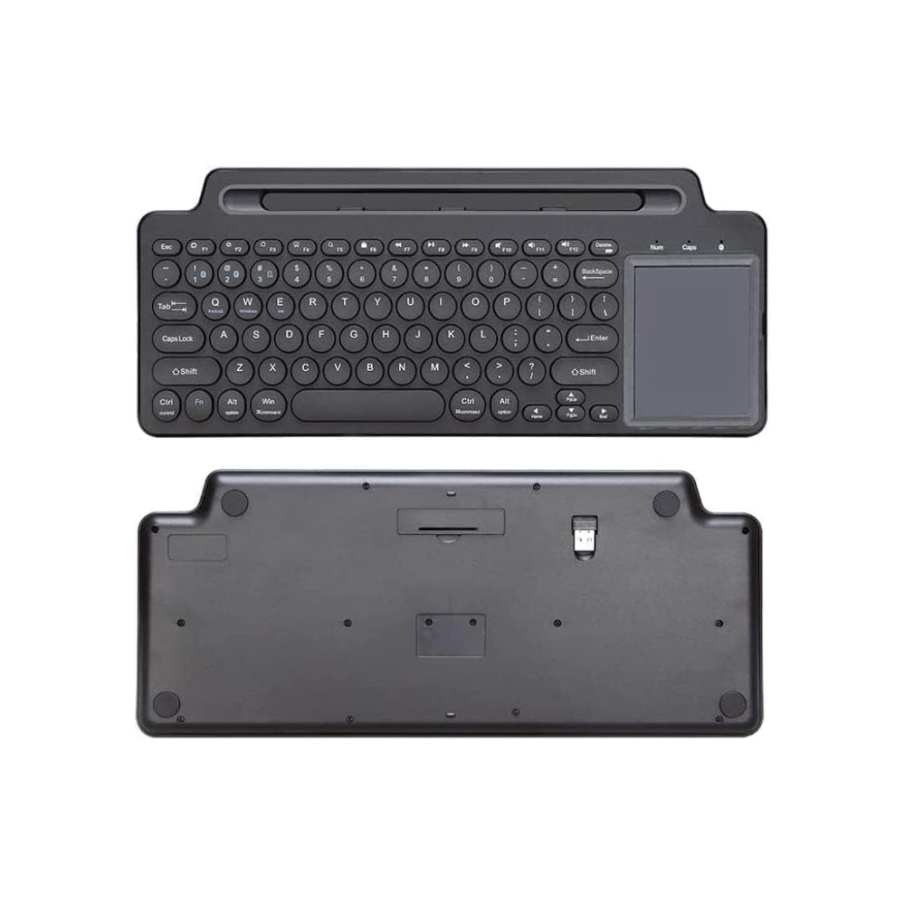Wireless Bluetooth Keyboard and Mouse with Card Slot and Touchpad