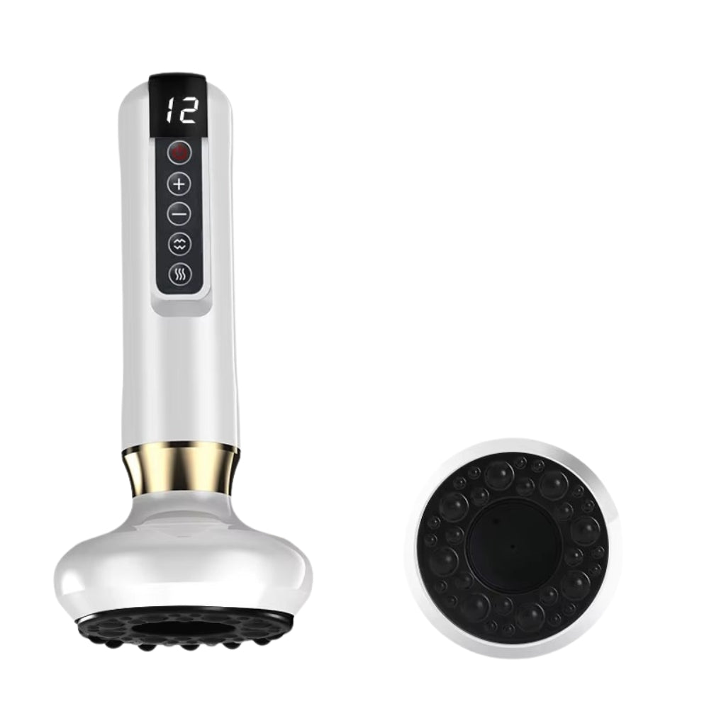 Electric Cupping Massager with Vacuum Suction and Infrared Heat