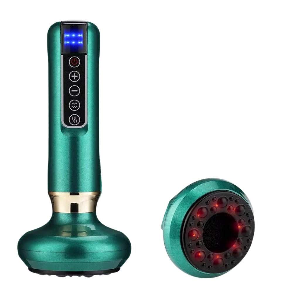 Electric Cupping Massager with Vacuum Suction and Infrared Heat