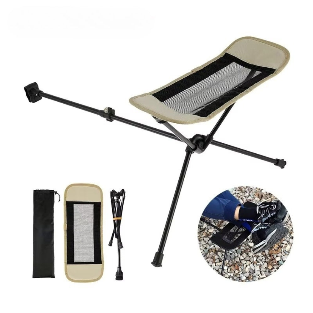 Universal Folding Camping Chair Footrest for Outdoor Use