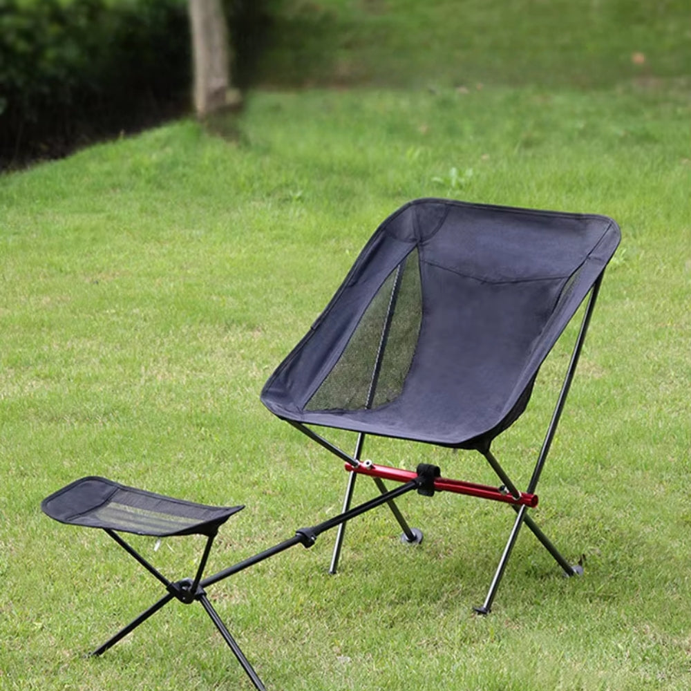 Universal Folding Camping Chair Footrest for Outdoor Use