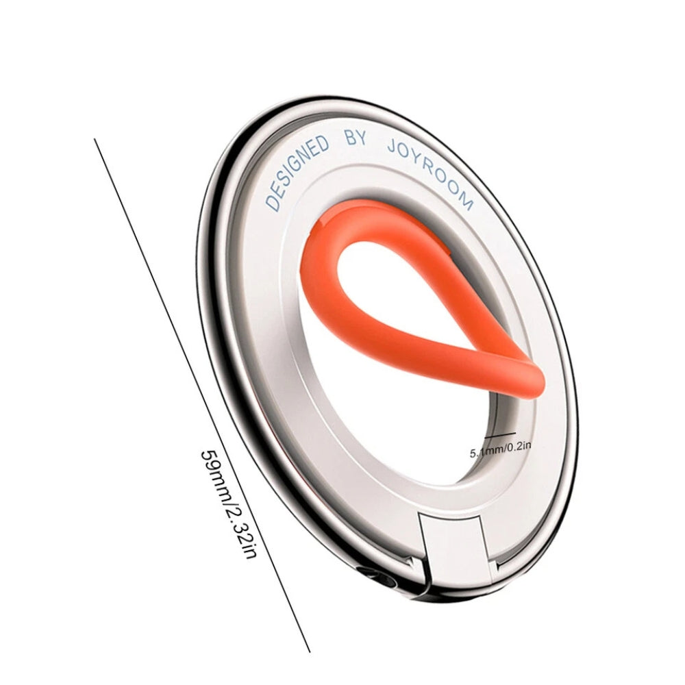 Colorful Magnetic Kickstand Silicone Ring Phone Grip Holder Stand