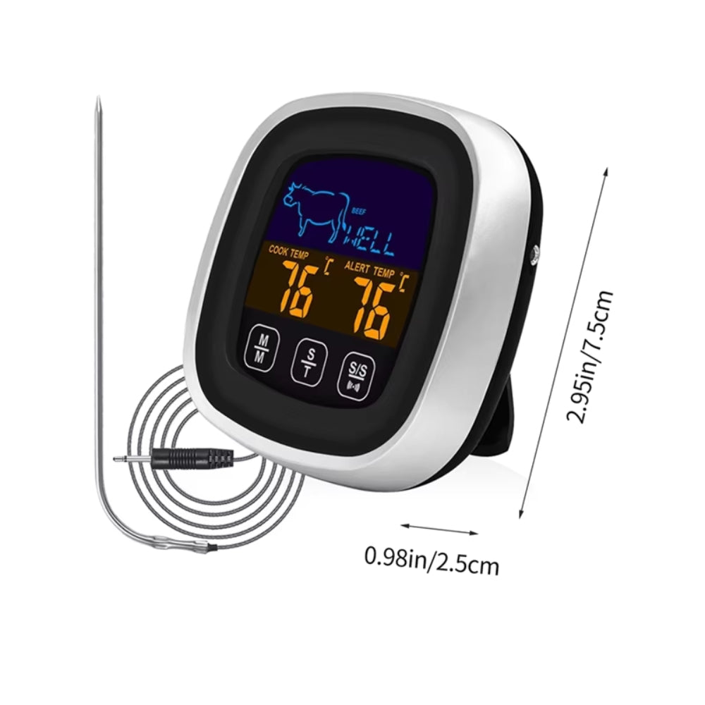 Stainless Steel Digital Cooking Thermometer