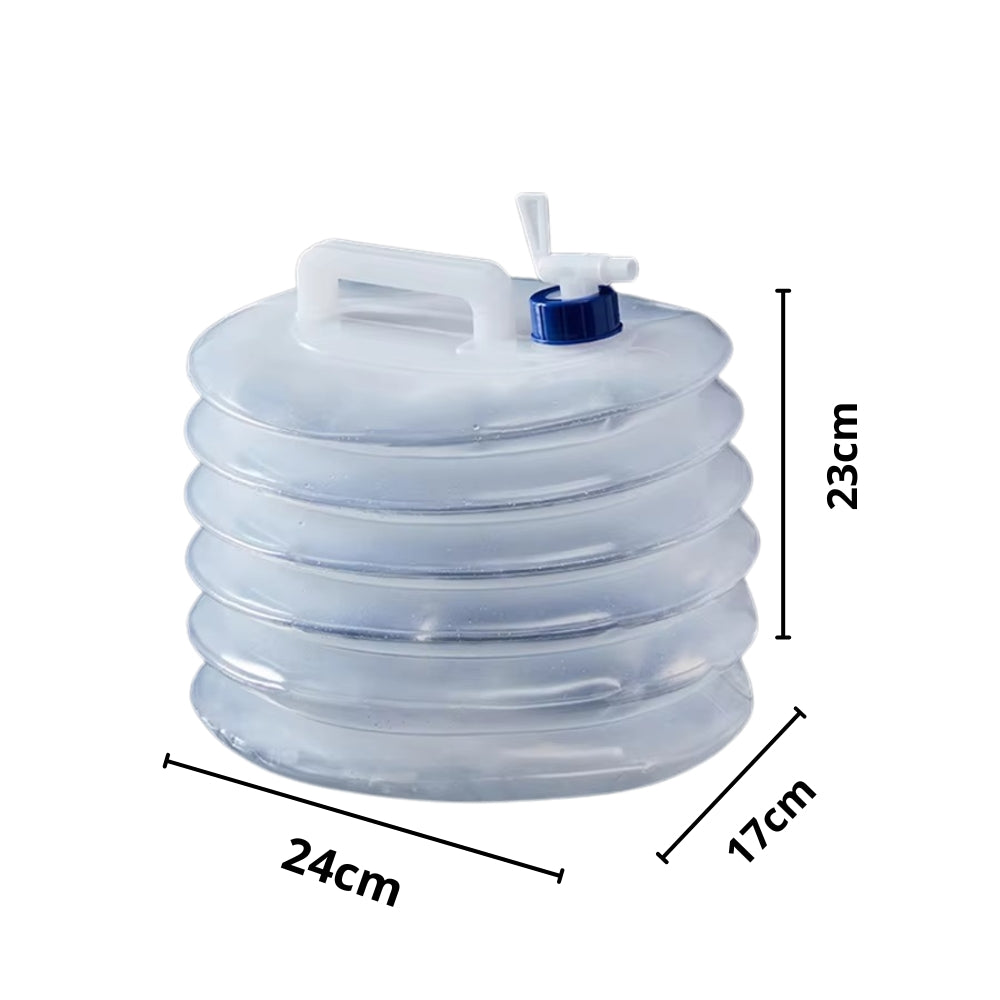 Collapsible Foldable Water Container 10L 15L for Camping