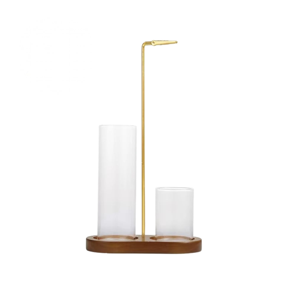 Incense Holder Sticks 2 in 1 Anti Ash Burner Glass Catcher Organizer