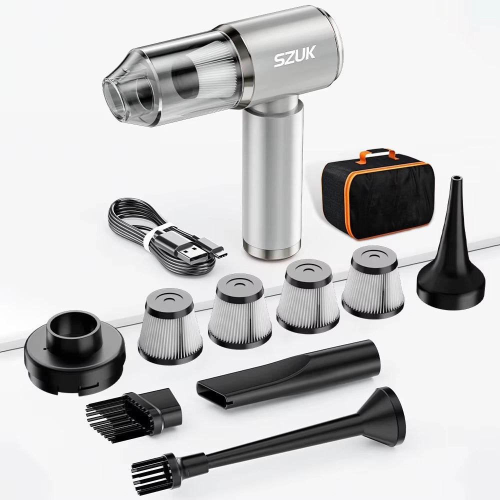 Wireless Car Vacuum Cleaner for Home Keyboard Strong Suction