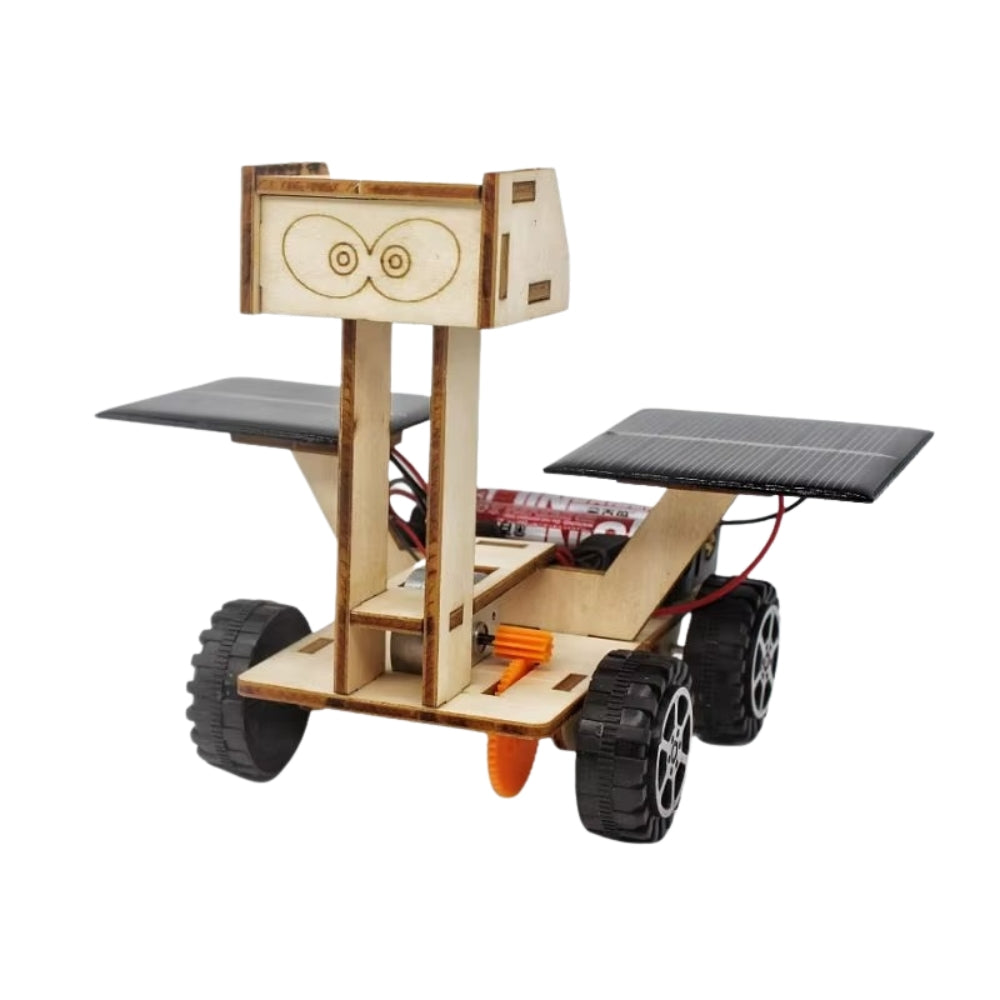 Children's DIY Solar Lunar Exploration Vehicle Model